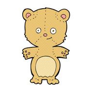 comic cartoon teddy bear N11