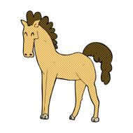 comic cartoon horse N2