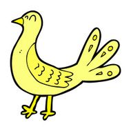 comic cartoon bird N8