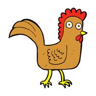 comic cartoon chicken N2