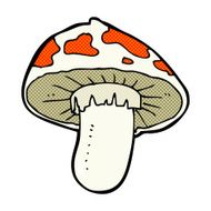 comic cartoon toadstool N4