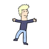 comic cartoon stressed man N3