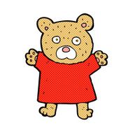 comic cartoon cute teddy bear