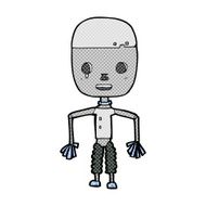 comic cartoon robot N2