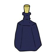 comic cartoon ink bottle N2