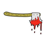 comic cartoon bloody axe N2