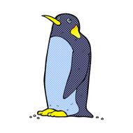comic cartoon penguin