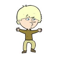 comic cartoon suspicious man N4