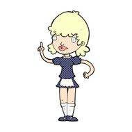 comic cartoon maid