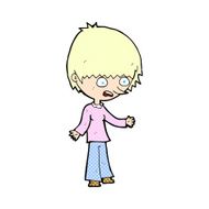 comic cartoon stressed out woman