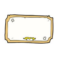 comic cartoon old frame