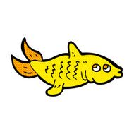 comic cartoon fish N3
