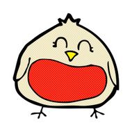 funny comic cartoon christmas robin N3