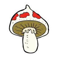 comic cartoon toadstool N6