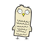 comic cartoon owl N6