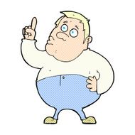 comic cartoon man asking question N2