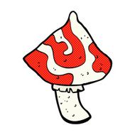 comic cartoon toadstool N7