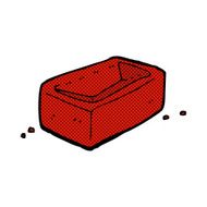 comic cartoon brick