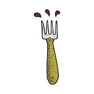 comic cartoon fork N2