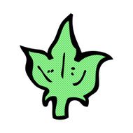 comic cartoon leaf symbol N2