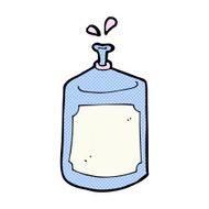 comic cartoon squirting bottle