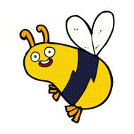 funny comic cartoon bee