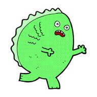 comic cartoon monster N2