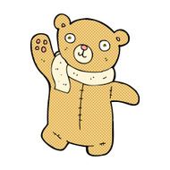 cute comic cartoon teddy bear