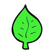 comic cartoon leaf symbol N3