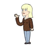 comic cartoon woman explaining N4