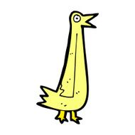 funny comic cartoon bird