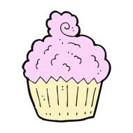 comic cartoon cupcake N2