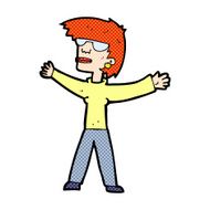 comic cartoon woman wearing glasses