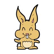 comic cartoon rabbit N3