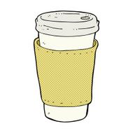 comic cartoon coffee cup N2