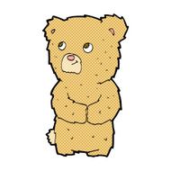 comic cartoon teddy bear N14