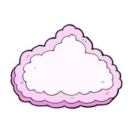 comic cartoon decorative cloud