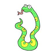 comic cartoon snake N5