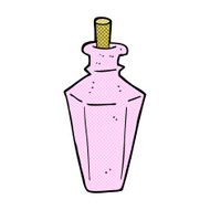 comic cartoon perfume fragrance bottle