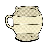 comic cartoon big mug