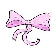 comic cartoon bow