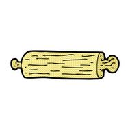 comic cartoon rolling pin N2