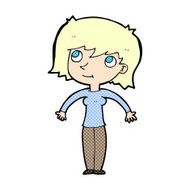 comic cartoon woman shrugging N2
