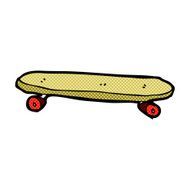 comic cartoon skateboard N2