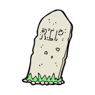 comic cartoon spooky grave N4