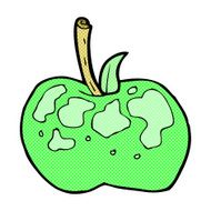 comic cartoon apple N2
