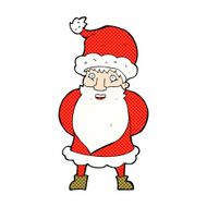 comic cartoon santa claus N8