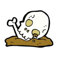 comic cartoon old bones