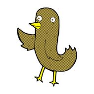 funny comic cartoon bird N3