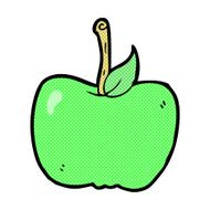comic cartoon apple N4